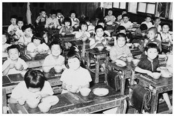 昭和３０年代の学校給食