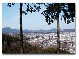 富士山公園より鹿沼市外(北方面)
