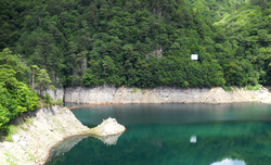 川俣ダム湖
